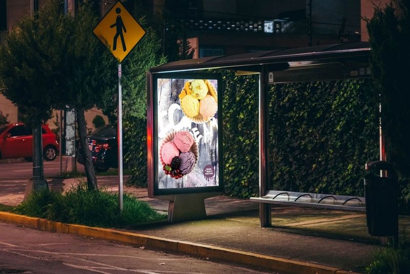 Caisson lumineux rétroéclairé