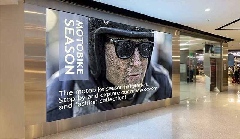 Eye-catching front- and backlits