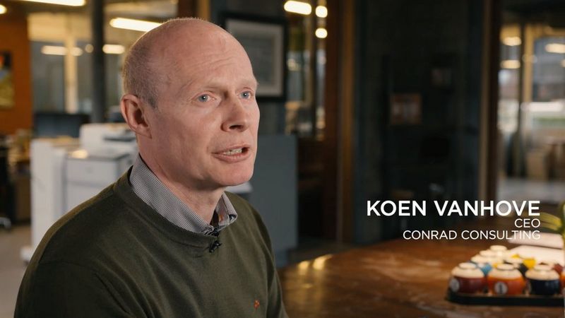 Koen Vanhove, CEO Conrad Consulting, Belgia