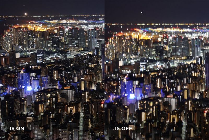 Canon EOS R7 – primerjava stabilizacije slike