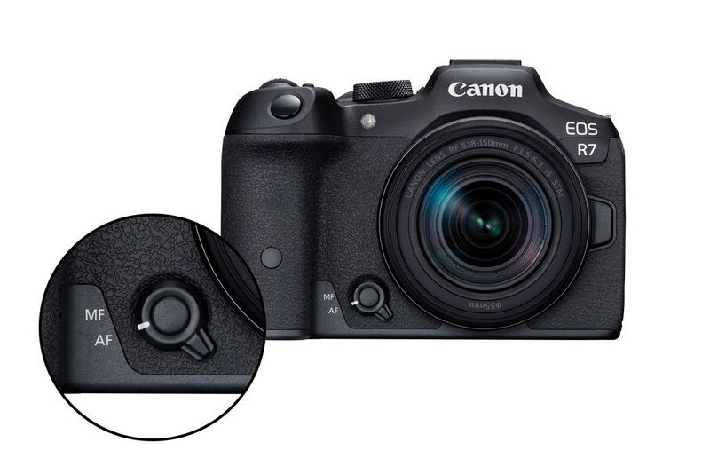 Canon EOS R7 - Controlli