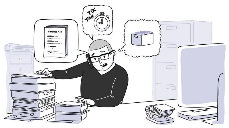 Überwinden Sie die Kluft zwischen Papier und digitalen Informationen_