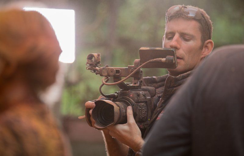 EOS C200: compact and versatile. Ideal for single shooters like David Newton