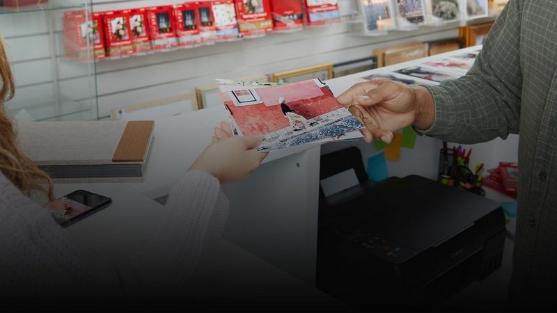 PIXMA G650 high quality photo printer delivers bold prints