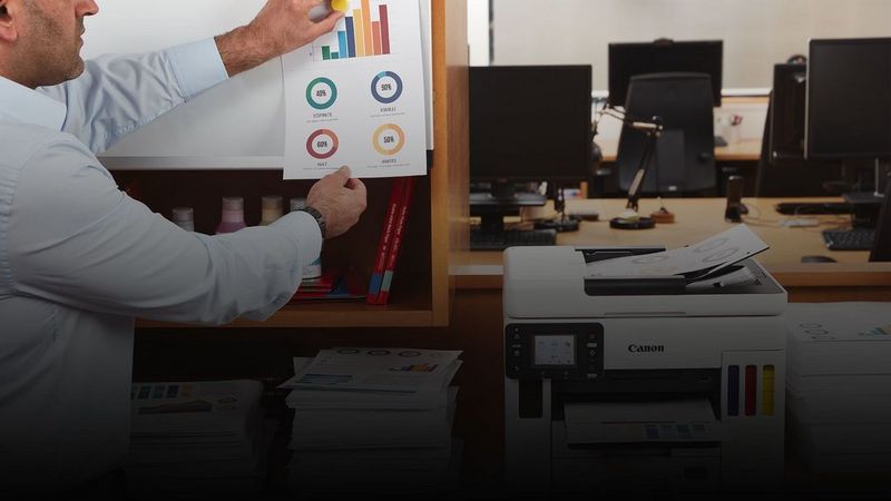 Compact, high quality office printer