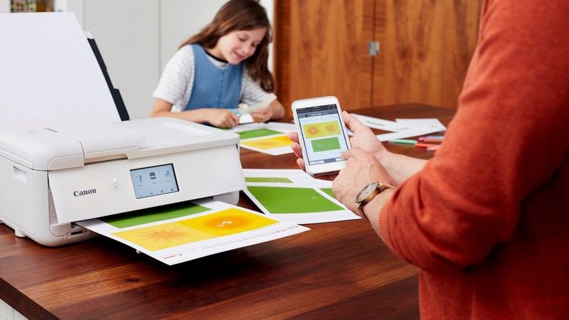 Canon Pixma printer with mobile connectivity