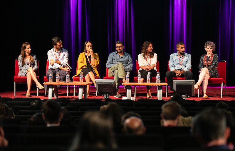 Young People Programme panel at Visa Pour L’image