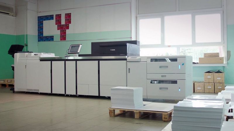Canon imagePRESS V1350 w BZGraf