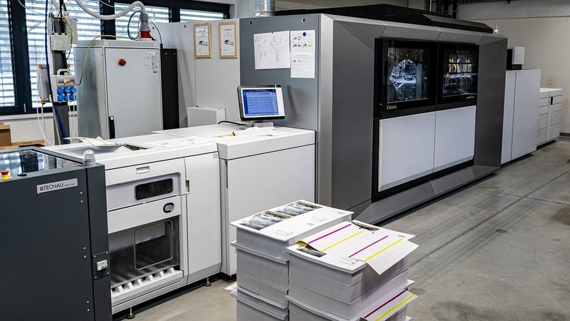 V C-Copy ztrojnásobili výrobní kapacitu za pomocí Canon varioPRINT