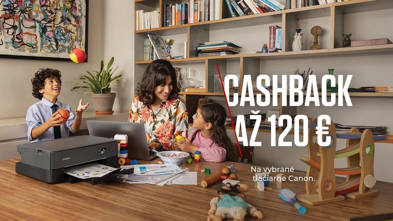 Cashback na tlačiarne