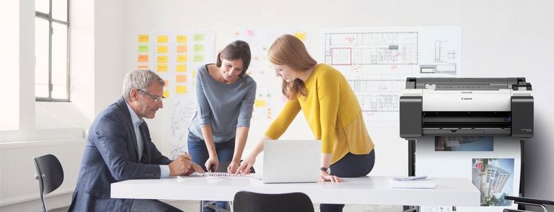 Ваш плоттер Canon. Никогда раньше печатать чертежи не было настолько легко и просто. И мы это покажем это вживую