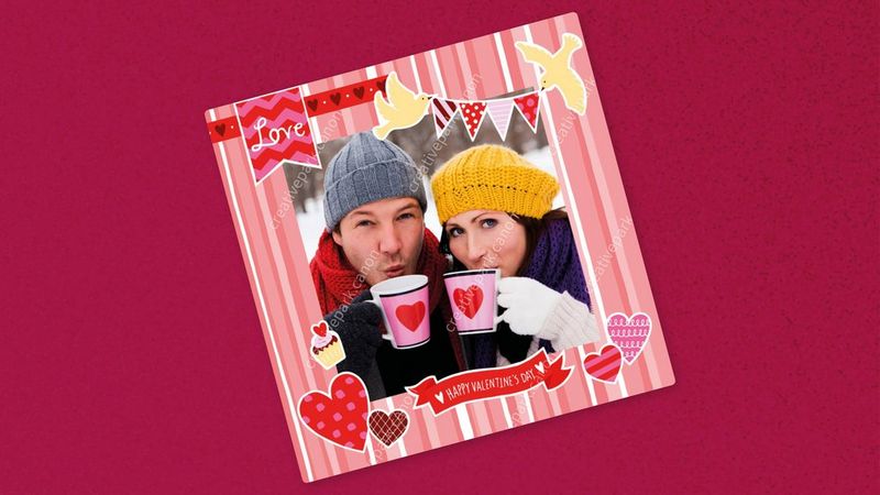 Cadres photo Saint-Valentin