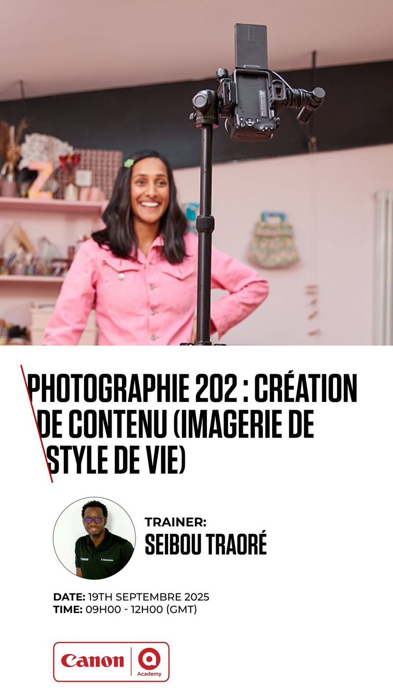 Photographie 202: Création de contenu (imagerie de style de vie)