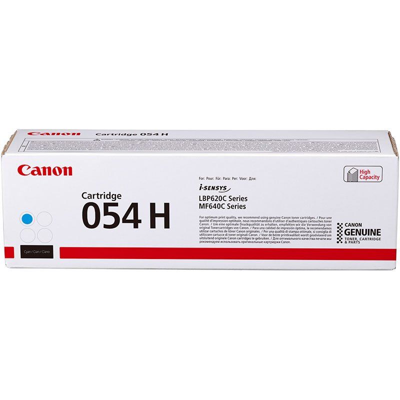 Cartridge 054H Cyan High Capacity