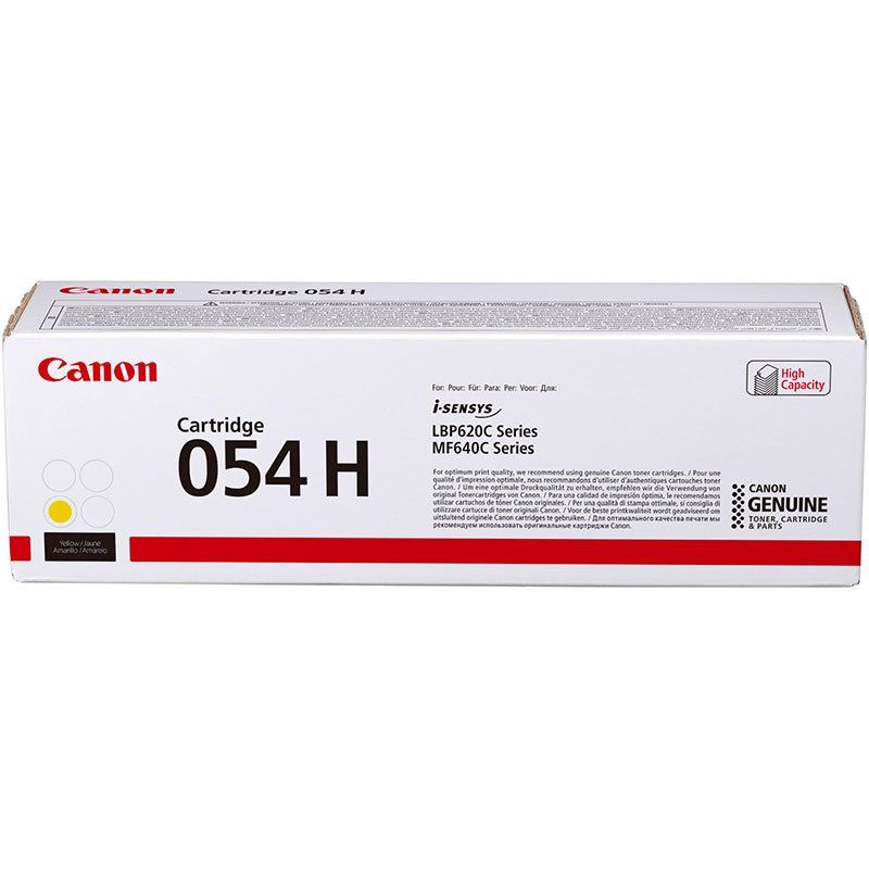 Cartridge 054H Yellow High Capacity
