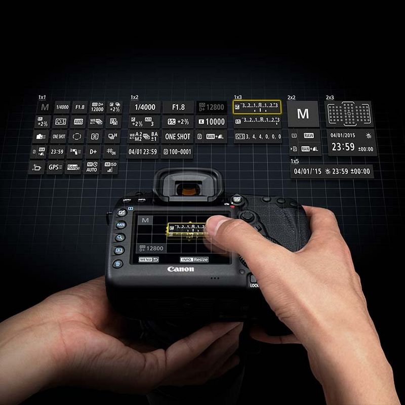 Canon customisable EOS