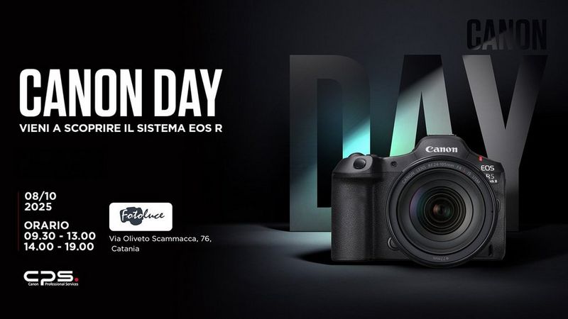 [08/10/2025] Canon Day – Workshop Foto Luce