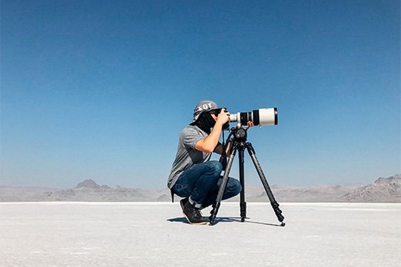 How a cycling world record attempt was photographed