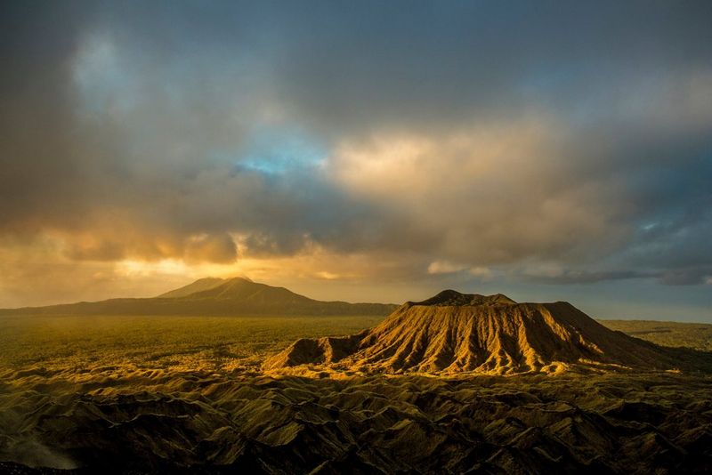 An active volcano on Ambrym Island, Vanuatu.
