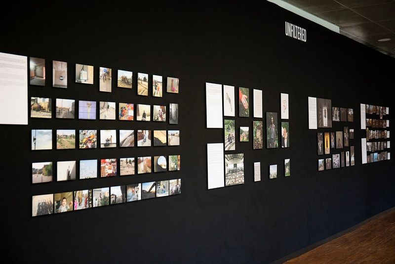 Photos in the Unfiltered exhibition at Visa pour l&#39;Image 2019.