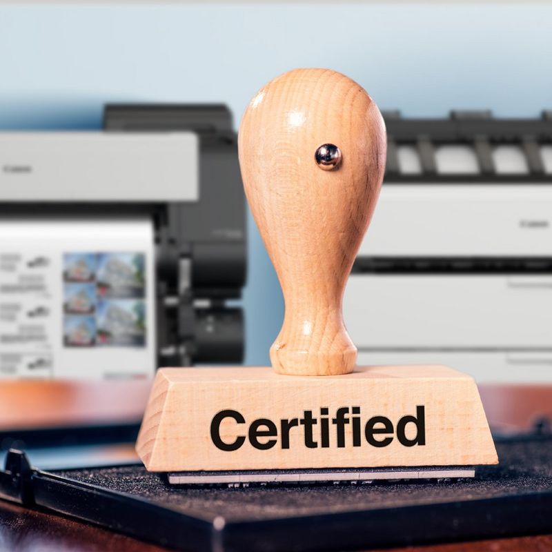 imagePROGRAF, gli inchiostri originali LUCIA e supporti di stampa Canon: garanzia di stampe perfette