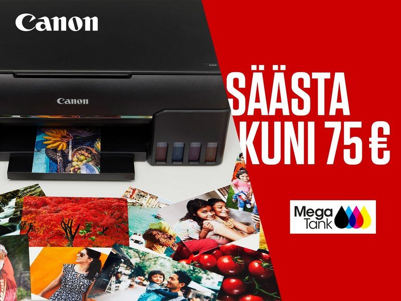 MEGATANK printeritelt raha tagasi