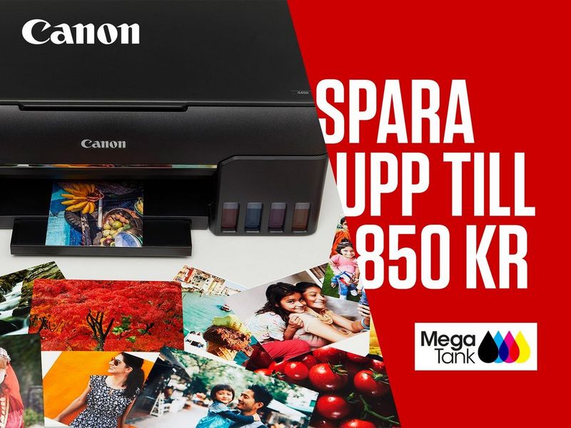 MEGATANK-SKRIVARE CASHBACK