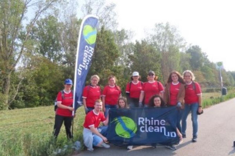 Team-Challenge im September – Rhine Clean-up