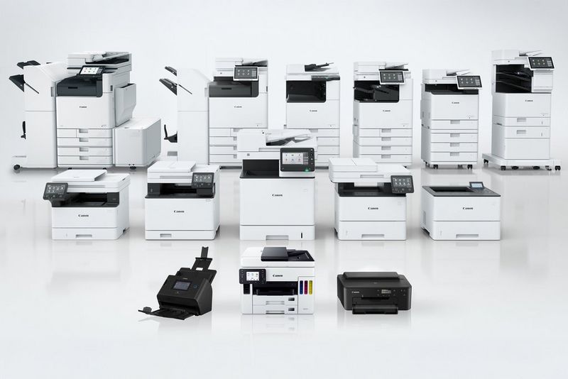 Tecnologia di stampa e scansione Canon per gli spazi di lavoro