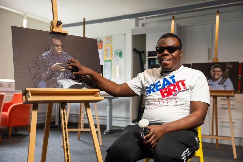 Canon and the Royal Society for Blind Children enable visually impaired students to experience photography through touch