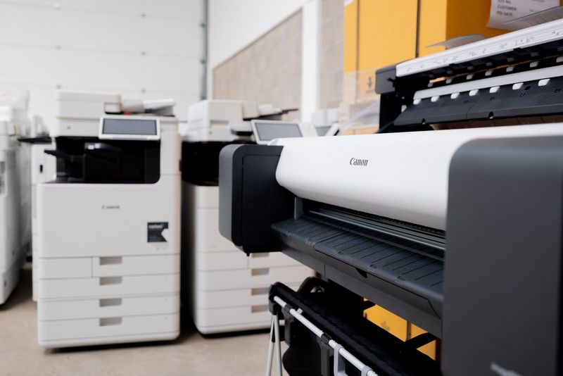 Canon workspace office printers and plotters at Carbon Group