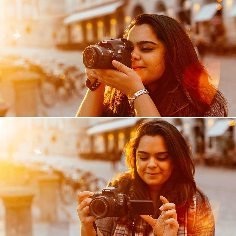 
       
       Inquadra la scena come desideri
     
     