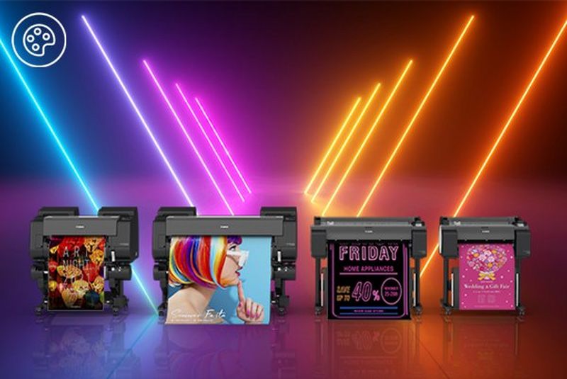 Fluoreszierende Vollpigmenttinte Pink für leuchtende Farben – mit der imagePROGRAF GP-Serie