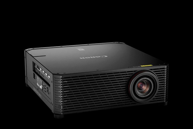 A shot of the new XEED 4K600Z showing its front, top and right side.