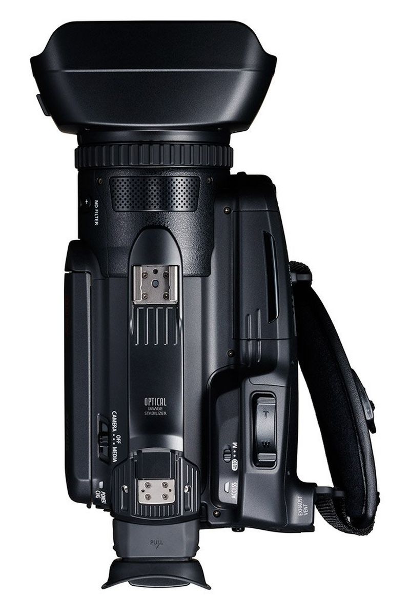 The Canon XF405 handheld camcorder’s unique Dual Pixel CMOS AF Canon-developed sensor-based technology delivers phase-detection autofocus for faster acquisition and tracking of action along with cinematic pull-focus effects.