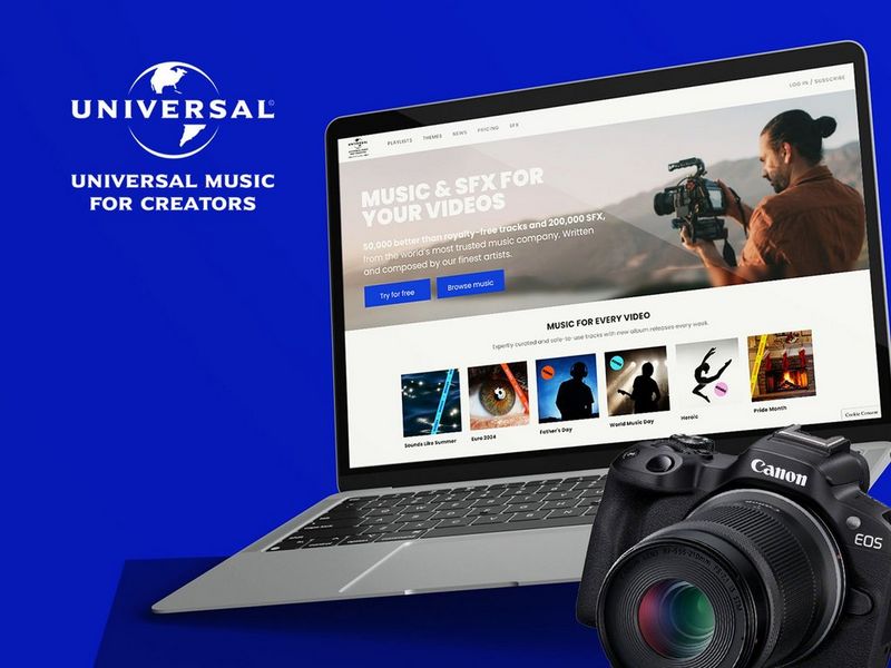 MAKE YOUR CONTENT STAND OUT WITH 3 MONTHS FREE ON UNIVERSAL MUSIC FOR CREATORS