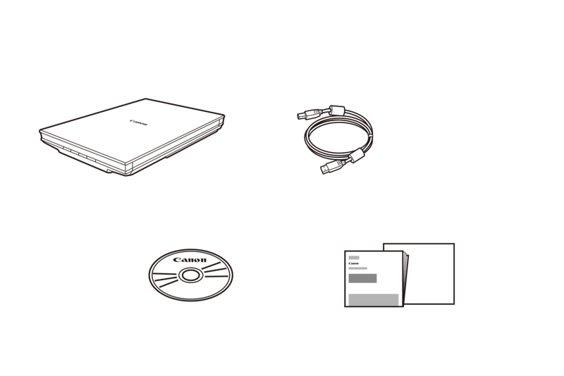 Canon CanoScan LiDE 300 - Šta se nalazi u pakovanju