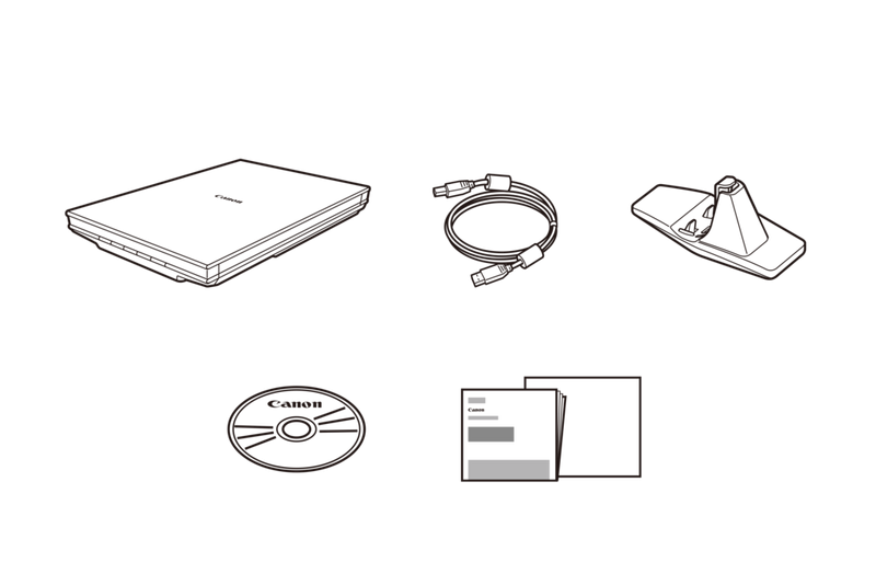 Canon CanoScan LiDE 400 - Комплект поставки