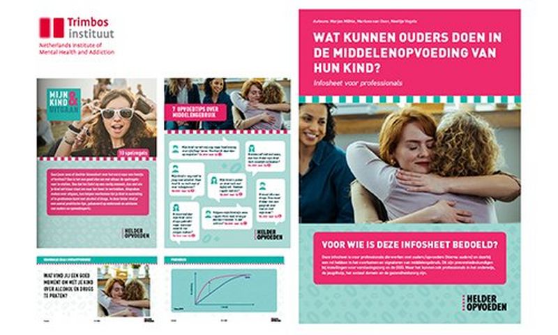 Verleidelijk voorlichtingsmateriaal over verslavingsproblematiek
