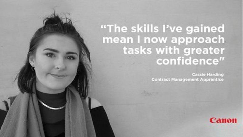 Canon Career Fayre, Careers, Apprentice, Testimonial