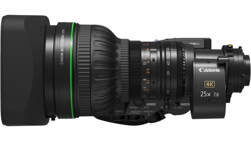 Zoom de 25x y multiplicador de 2x incorporado