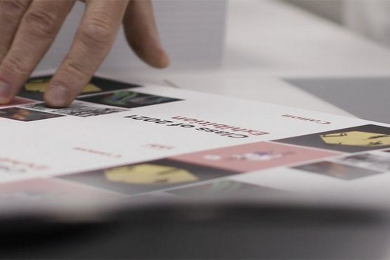 Showcasing students with programmatic print