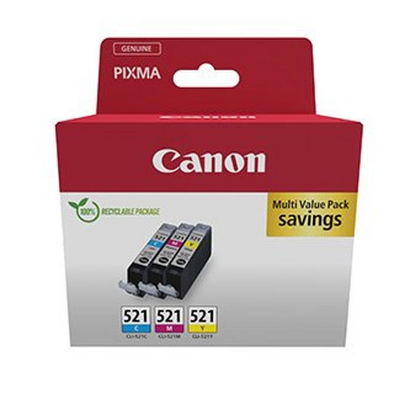 CLI-521 CMY 3 PACK