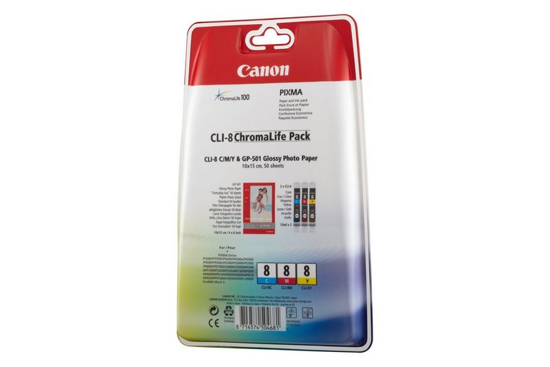 PACK CLI-8 BK/PC/PM/R/G