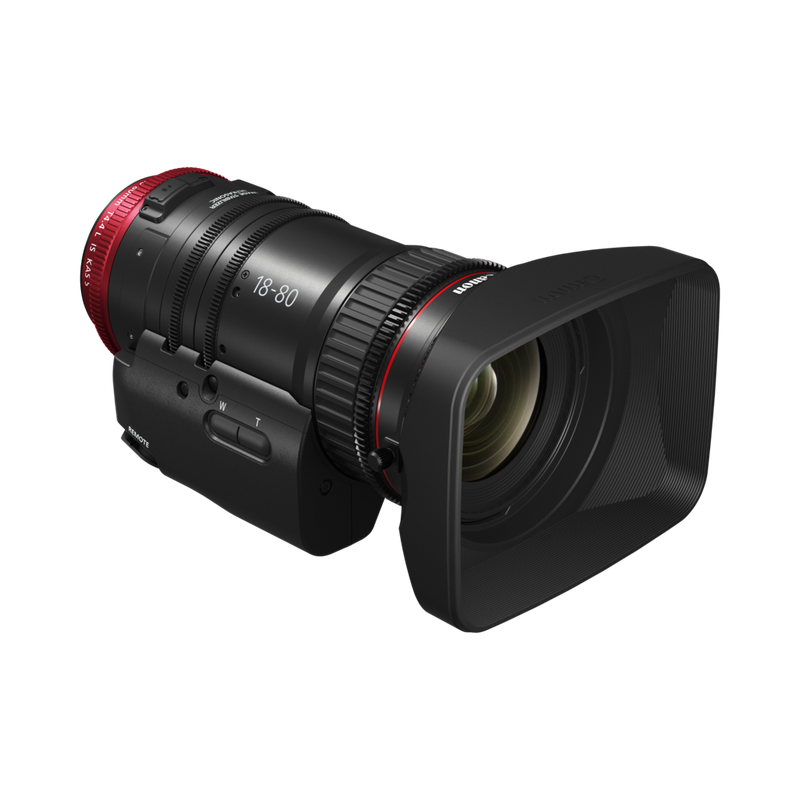 レンズ(ズーム) Canon CN-E18-80mm Canon CN-E18-80mm T4.4 L IS KAS S - Cine Lenses - Canon Europe