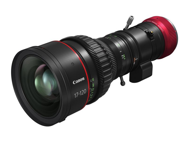 Het Canon CN7X17 KAS T Cine Servo-objectief.