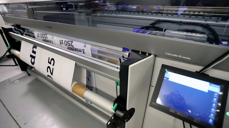 Canon Colorado M w drukarni Mediakolor