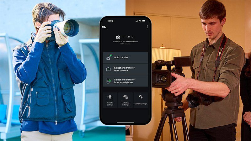 App per fotocamere e stampanti Canon