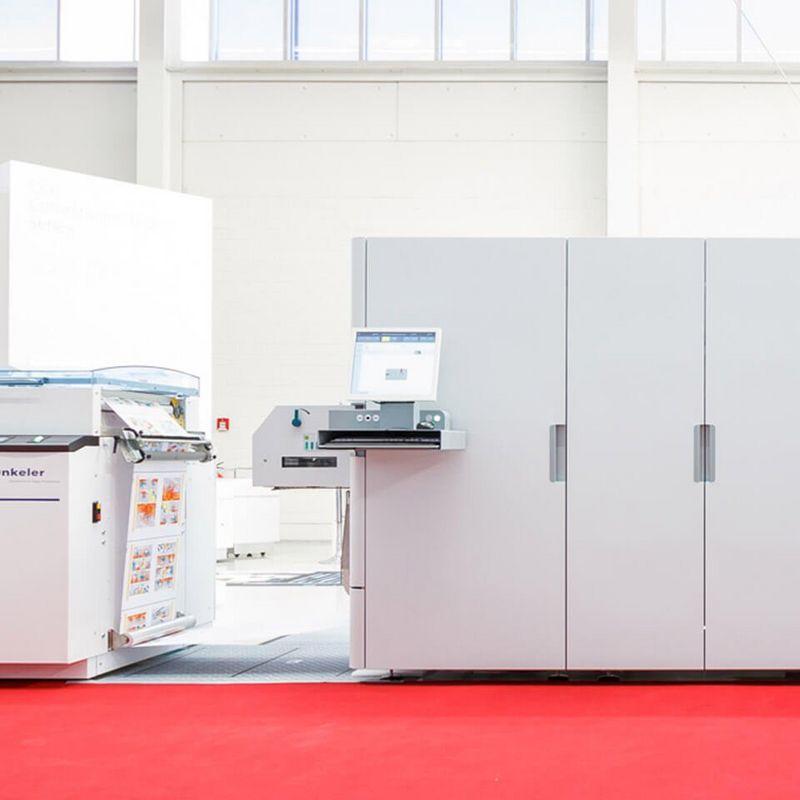 Continuous feed inkjet printers