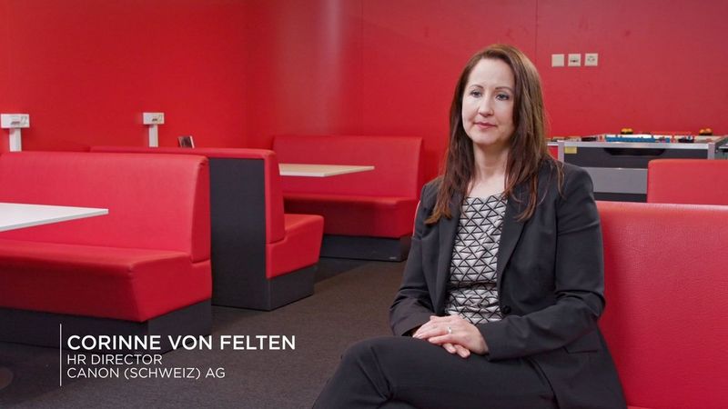 Interview mit Corinne von Felten, HR Director, Canon (Schweiz) AG